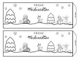 Vorschau - Mal- und Bastelvorlagen - Windlichter Weihnachten Weihnachtszeit - Seite 2