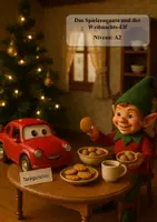 Vorschau - Text - Das Spielzeugauto und der Weihnachts - DAZ-A2-Geschichte - Deckblatt