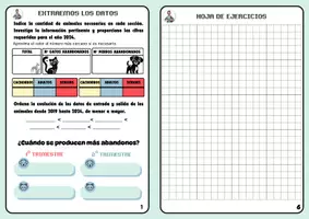 Vista previa - Hojas de trabajo - MATEMÁTICAS CON HUELLA - página 2