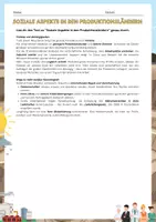 Vorschau - Arbeitsblätter - Soziale Aspekte in den Produktionsländern - Seite 2