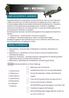 Vorschau - Arbeitsblätter - Der Beginn des 1. Weltkriegs: Ein Überblick - Deckblatt