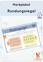 Vorschau - Merkblätter - kostenloses Merkplakat - Rundungsregel - Deckblatt
