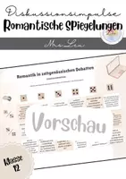 Vorschau - Arbeitsblätter - Romantische Spiegelungen - Diskussionsimpulse - Deckblatt