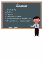 Vorschau - Poster - Little teacher: Ein Warm-up-Ritual / Einstieg in Englisch - Seite 3