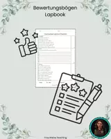 Vorschau - Lehrpläne/Lehrermaterial - Bewertungsbögen Lapbook - Deckblatt