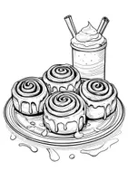 Vorschau - Arbeitsblätter - Ausmalbilder zum Thema Essen - Seite 3