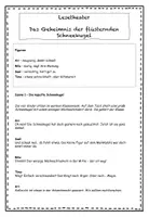 Vorschau - Arbeitsblätter - Lesetheater / Rollenspiel (Weihnachten) „Das Geheimnis der flüsternden Schneekugel“ – Ein spannendes Rollenspiel zur Adventszeit (Klasse 3–4) - Deckblatt