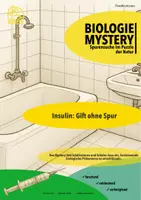 Vorschau - Stationenlernen - Mystery: Insulin - Gift ohne Spur - Deckblatt