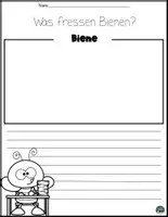 Vorschau - Arbeitsblätter - Thema Biene: Kreative Schreib- und Erzählanlässe mit Leitfragen für die Grundschule (2./3./4. Klasse) - Seite 3