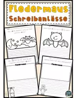 Vorschau - Arbeitsblätter - Die geheimnisvolle Fledermaus – Schreib- und Erzählanlässe mit Hilfefragen zur Ideenfindung (2.–4. Klasse) - Deckblatt