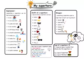Vorschau - Arbeitsblätter - superhero - Seite 2