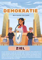 Vorschau - Unterrichtsreihen - Demokratie erleben: Das grosse Dorf-Projekt - Deckblatt
