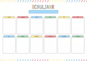 Vorschau - Mal- und Bastelvorlagen - Lernpaket Grundschule – Vorlagen, Plakate, Lernkarten & Lesetexte - Seite 1