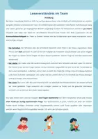 Vorschau - Arbeitsblätter - Leseverständnis in Teamarbeit (kooperatives Spiel) - Seite 1