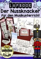 Vorschau - Unterrichtsreihen - "Der Nussknacker": Lapbook für die Grundschule - Deckblatt