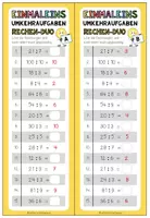 Vorschau - Aufgabenkarten - DAS KLEINE EINMALEINS (Umkehraufgaben) - 10 Rechen-Duos - Seite 2