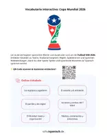 Vorschau - Arbeitsblätter - Entdecke die Fußball WM | Copa Mundial 2026 | Spanisch - Seite 1