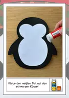 Vorschau - Mal- und Bastelvorlagen - Materialpaket "Winterpinguine" (Kunst - Fensterdekoration) - Seite 2