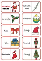 Vorschau - Fördermaterial/Inklusion - Kostenloses Lese-Lege-Domino Weihnachten (1./2. Klasse) – Spielerisches sinnerfassendes Lesen für die Adventszeit - Seite 3