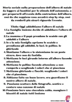 anteprima - Esercizi - storia sociale in CAA: oggi addobbiamo l'albero di natale - Pagina 1