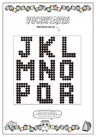 Vorschau - Mal- und Bastelvorlagen - Perle das Alphabet – Bügelperlen-Vorlagen zum Ausdrucken - Seite 3