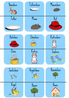 Vorschau - Spiele - kooperatives Lesespiel Diminutiv -chen - Seite 1