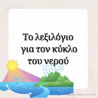 Προεπισκόπηση - Φύλλα εργασίας - Πακέτο υλικού για τον κύκλο του νερού - Εξώφυλλο