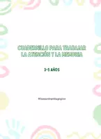 Vista previa - Unidades / Secuencias / Situaciones de Aprendizaje - Cuadernillo memoria y atención TDAH (3-5 años) - página 1