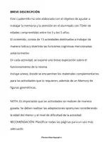 Vista previa - Unidades / Secuencias / Situaciones de Aprendizaje - Cuadernillo memoria y atención TDAH (3-5 años) - página 2