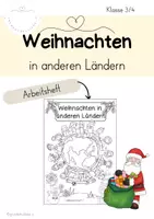 Vorschau - Unterrichtsreihen - Weihnachten in anderen Ländern - Heft - Deckblatt