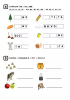 anteprima - Esercizi - ✏️ Schede didattiche – Lettere L, M, P e prime sillabe 🌈 - Pagina di copertina