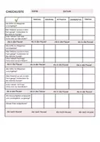 Vorschau - Fördermaterial/Inklusion - Organisation Checkliste Schüler - Deckblatt