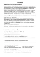 Vorschau - Arbeitsblätter - Was ist Optimismus? (Arbeitsblatt) - Deckblatt