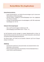 Vorschau - Stationenlernen - Rechenfächer_Gemischte_Aufgaben_ZR100_einfach - Seite 1