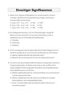 Vorschau - Arbeitsblätter - Hypothesentest - einseitiger Hypothesentest -Oberstufe - Seite 3