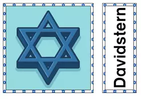 Vorschau - Präsentationen/Tafelbilder - Tafelmaterial "Judentum" (Religion/Ethik) - Seite 1