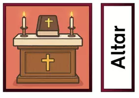 Vorschau - Präsentationen/Tafelbilder - Tafelmaterial "Christentum" (Religion/Ethik) - Seite 1