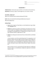 Vorschau - Test - Klausur mit EWH: Zivilisatorisches Hexagon - Seite 1