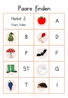 Vorschau - Spiele - Herbst - Paare finden- 4fach differenziert - Seite 3