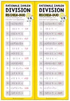 Vorschau - Aufgabenkarten - RATIONALE ZAHLEN (Division) - 3 Rechen-Duos - Seite 3