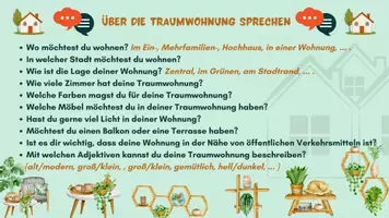 Vorschau - Arbeitsblätter - Mein Traumhaus - Sprechen - Deckblatt