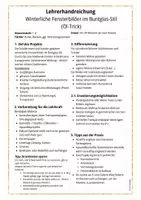 Vorschau - Stundenentwürfe - Winterliche Fensterbilder (Öl-Trick / Buntglas optik) - Seite 1