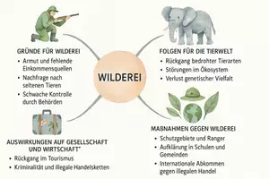 Vorschau - Arbeitsblätter - Arbeitsblätter zum Thema "Wilderei" + Lösung & MP3 + Mindmap - Seite 3