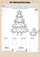 Vorschau - Stundenentwürfe - Zählen_Weihnachten - Deckblatt