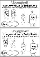 Vorschau - Arbeitsblätter - Selbstlernheft: Langer oder kurzer Selbstlaut - Seite 2