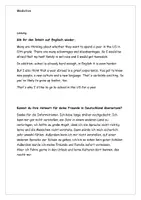 Vorschau - Arbeitsblätter - Englisch Mediation a year abroad Aufgaben Lösung - Seite 3