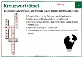 Vorschau - Arbeitsblätter - Adventskalender Deutsch 6.Klasse_Karte 7 - Seite 3