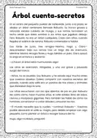 Vista previa - Hojas de trabajo - Comprensión lectora práctica para 3º curso - página 1
