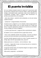 Vista previa - Hojas de trabajo - Lectura divertida con retos de comprensión | 3º Primaria - página 1