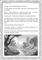 Vista previa - Hojas de trabajo - Lectura divertida con retos de comprensión | 3º Primaria - página 2